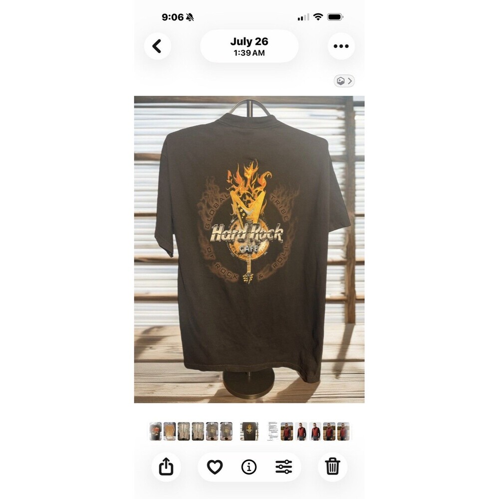 Vintage 1998 Hard Rock Cafe RIO DE JANEIRO TSHIRT